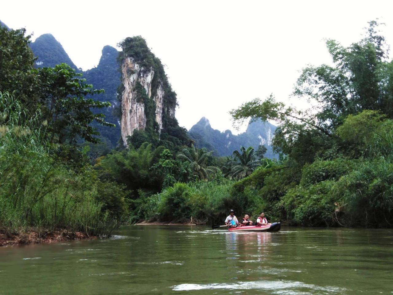 Khaosok River Camp Khao Sok National Park Buitenkant foto